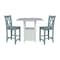 International Concepts Rectangle 20 in W, 38 in L, 36 in H, Wood, White/Chalk Antiqued K128-3638-S86-202-2 - alternate 1
